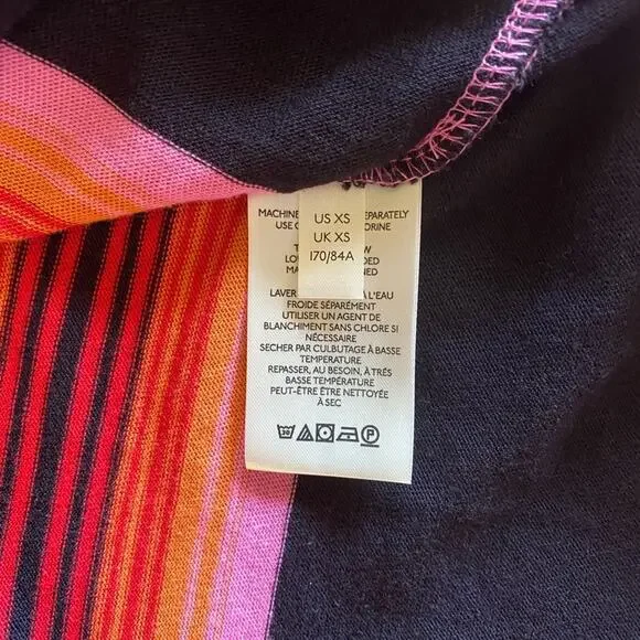 Free People Baja Striped Long Sleeve T-Shirt, XS - Picture 9 of 11